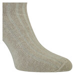 Kuschel-Wollsocken Kaschmirwolle Merinowolle beige - 6