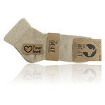 Kurze Kuschel Wollsocken Kaschmirwolle Merinowolle beige - 6