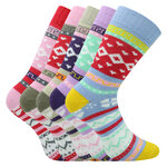 Wollsocken Skandinavien Hygge Design bunt - 38