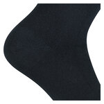 Diabetiker Venensocken dünn Baumwolle Ultraflex schwarz - 10
