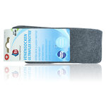 Diabetiker Venensocken dick Baumwolle Ultraflex dunkelgrau - 16