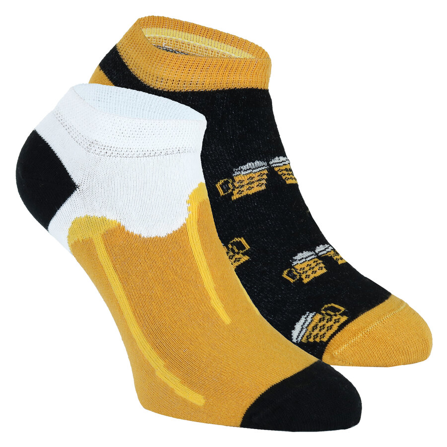 Bierglas Motiv Sneaker Socken Baumwolle