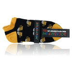 Bierglas Motiv Sneaker Socken Baumwolle - 8
