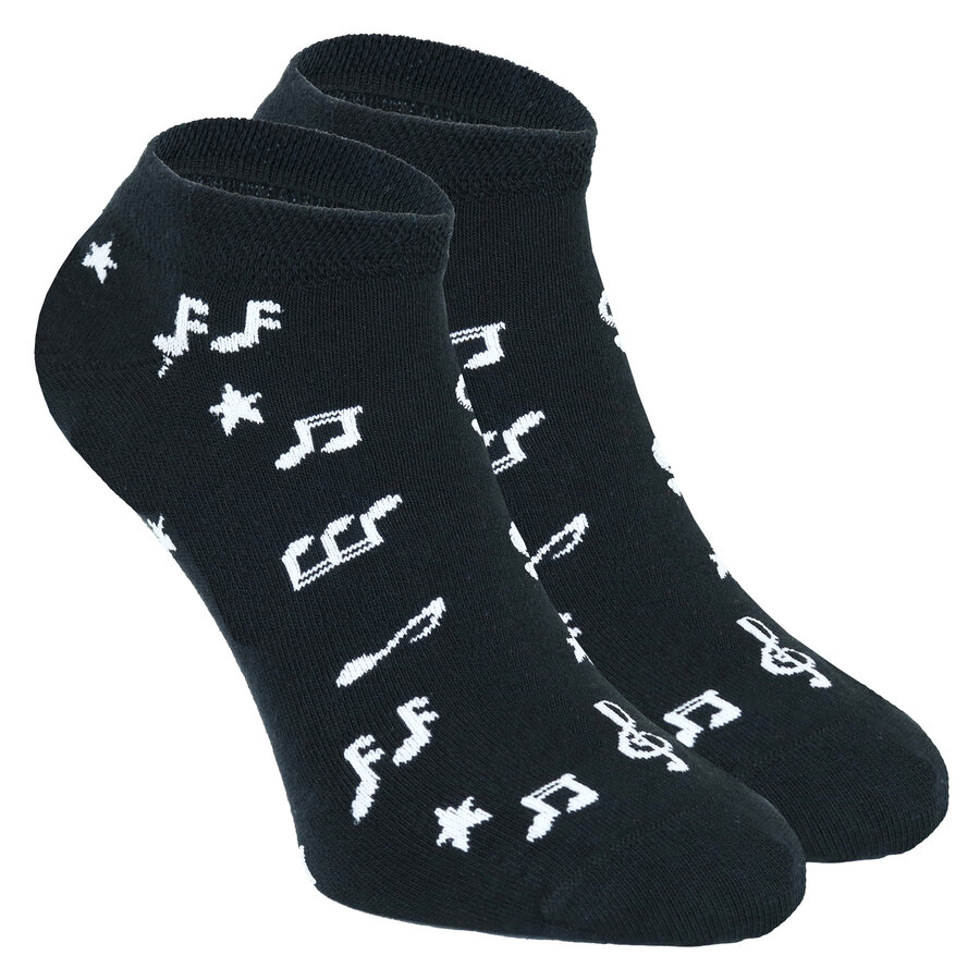Notenschlüssel Musik Sneaker Socken Baumwolle