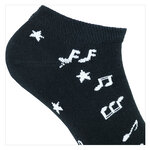 Notenschlüssel Musik Sneaker Socken Baumwolle - 6