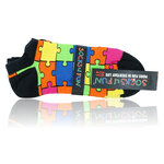 Puzzle Design Sneakersocken Baumwolle - 3