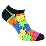 Puzzle Design Sneakersocken Baumwolle - 4