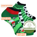 Fußball Sneakersocken Baumwolle - 2