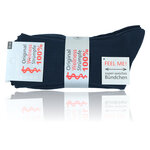 100% Baumwolle Herren Socken ohne Gummi marine - 18