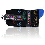 Fahrrad Motiv Socken bicycle Design bunt - 2