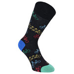 Fahrrad Motiv Socken bicycle Design bunt - 7