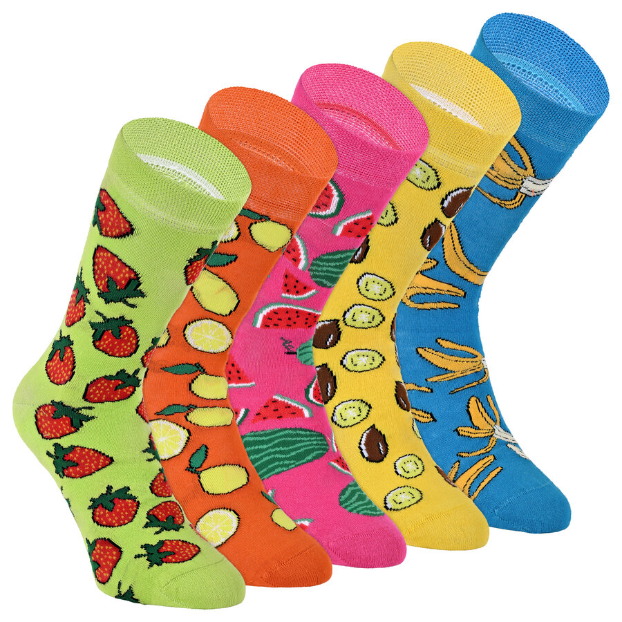 Früchte Damensocken Baumwolle