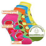 Früchte Sneaker Socken Baumwolle - 2