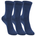 Bambus Kindersocken jeansblau - 1