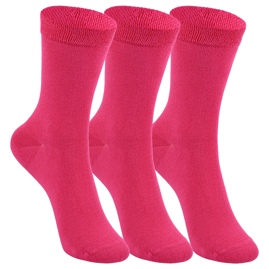 Bambus Kindersocken pink