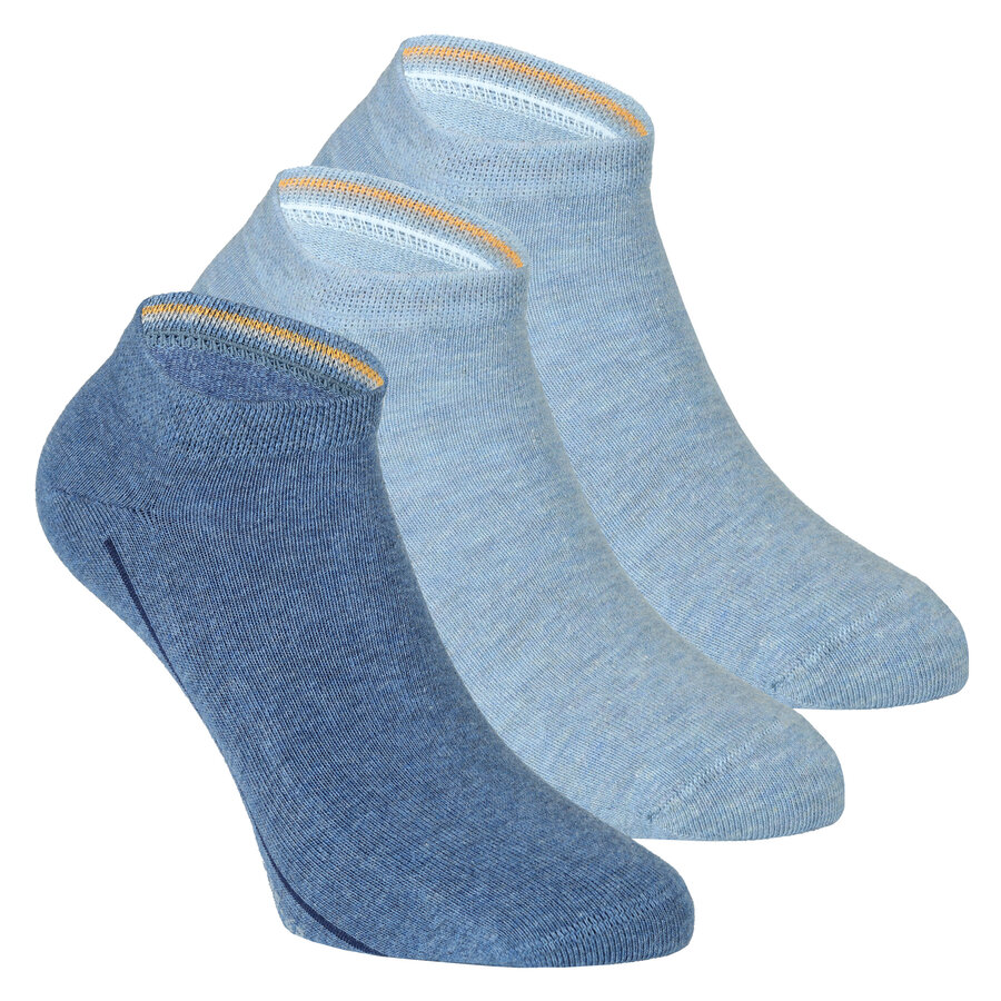 Sneakersocken ohne Gummidruck CA-SOFT camano denim-melange-mix