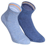 Kurzsocken CA-Soft Camano denim-melange-mix - 1