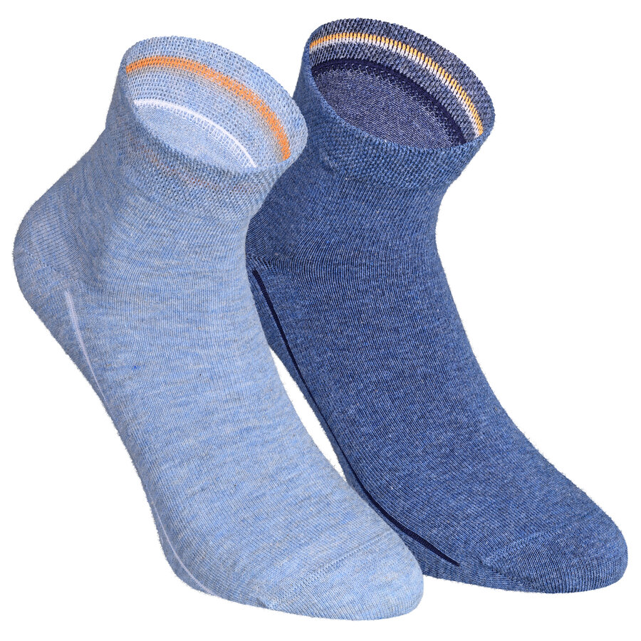 Kurzsocken CA-Soft Camano denim-melange-mix