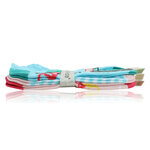 Damen Sneakersocken Baumwolle exotisches Florida-Flamingo-Design - 4