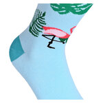 Damen Socken Baumwolle exotisches Florida-Flamingo-Design - 16