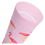 Damen Socken Baumwolle exotisches Florida-Flamingo-Design - 5