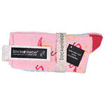 Damen Socken Baumwolle exotisches Florida-Flamingo-Design - 2