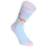 Damen Socken Baumwolle exotisches Florida-Flamingo-Design - 8