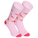 Damen Socken Baumwolle exotisches Florida-Flamingo-Design - 4