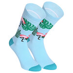 Damen Socken Baumwolle exotisches Florida-Flamingo-Design - 15