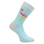 Damen Socken Baumwolle exotisches Florida-Flamingo-Design - 27