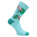 Damen Socken Baumwolle exotisches Florida-Flamingo-Design - 26