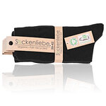 GOTS Bio-Baumwolle Socken Recycling-Polyester schwarz - 2