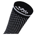 Damen Bambussocken Apollo Glitzer Muster schwarz-grau-mix - 32