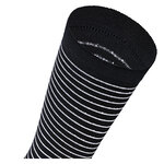Damen Bambussocken Apollo Glitzer Muster schwarz-grau-mix - 7