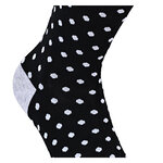 Damen Bambussocken Apollo Glitzer Muster schwarz-grau-mix - 26
