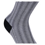 Damen Bambussocken Apollo Glitzer Muster schwarz-grau-mix - 4