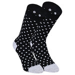 Damen Bambussocken Apollo Glitzer Muster schwarz-grau-mix - 15