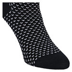 Damen Bambussocken Apollo Glitzer Muster schwarz-grau-mix - 13