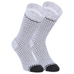Damen Bambussocken Apollo Glitzer Muster schwarz-grau-mix - 19