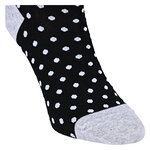 Damen Bambussocken Apollo Glitzer Muster schwarz-grau-mix - 6