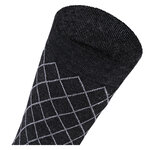 Herren Muster Bambussocken Apollo anthrazit-mix - 26