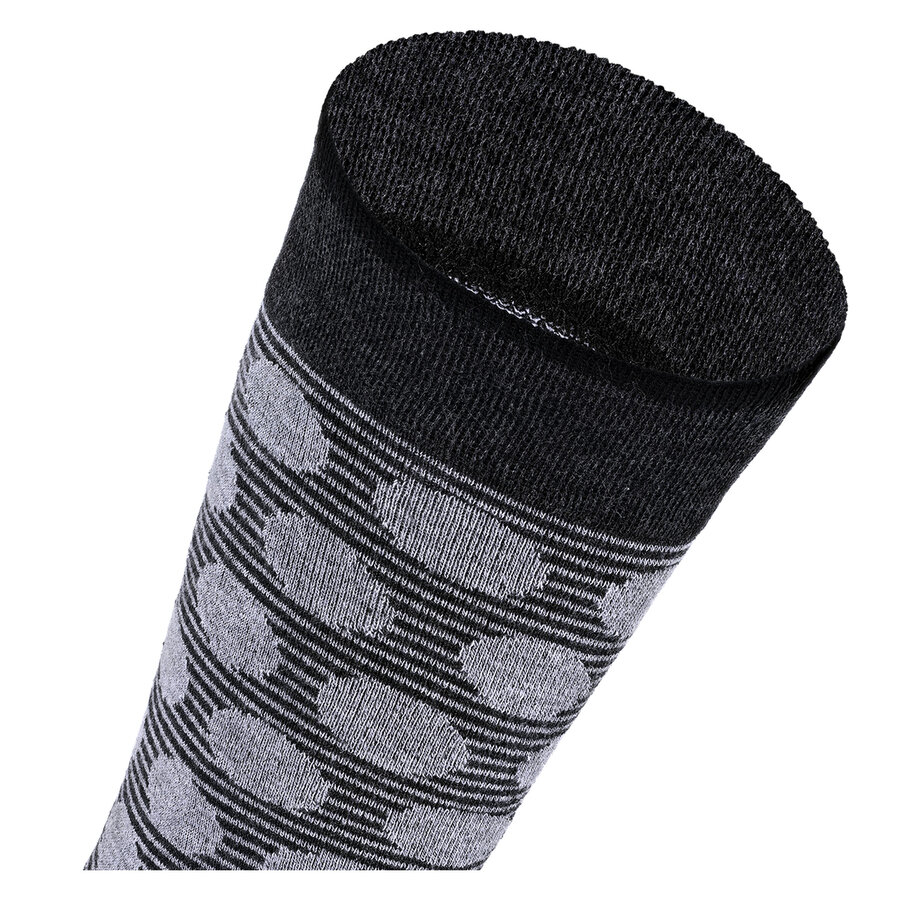 Herren Muster Bambussocken Apollo anthrazit-mix - 15