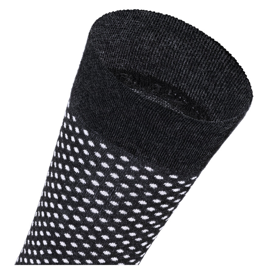 Herren Muster Bambussocken Apollo anthrazit-mix - 27