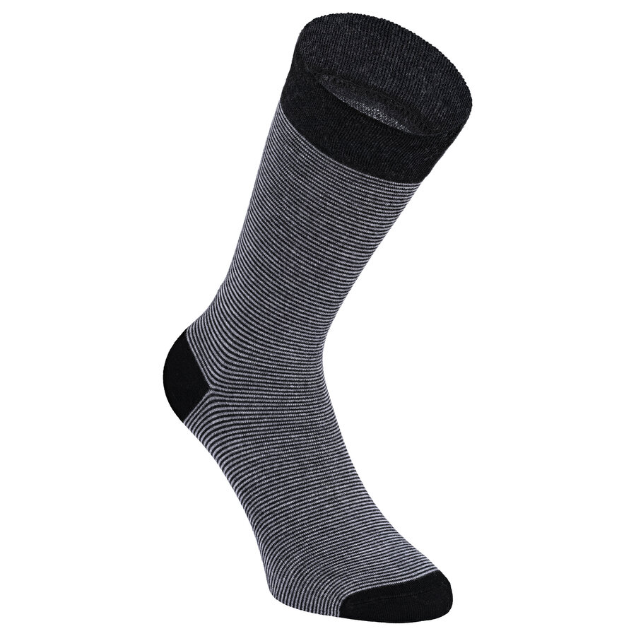 Herren Muster Bambussocken Apollo anthrazit-mix - 20