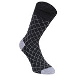 Herren Muster Bambussocken Apollo anthrazit-mix - 30
