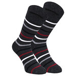 Herren Muster Bambussocken Apollo anthrazit-mix - 10