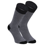 Herren Muster Bambussocken Apollo anthrazit-mix - 22