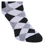 Herren Muster Bambussocken Apollo anthrazit-mix - 23