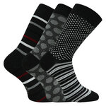 Herren Muster Bambussocken Apollo anthrazit-mix - 39