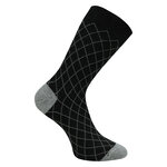 Herren Muster Bambussocken Apollo anthrazit-mix - 43